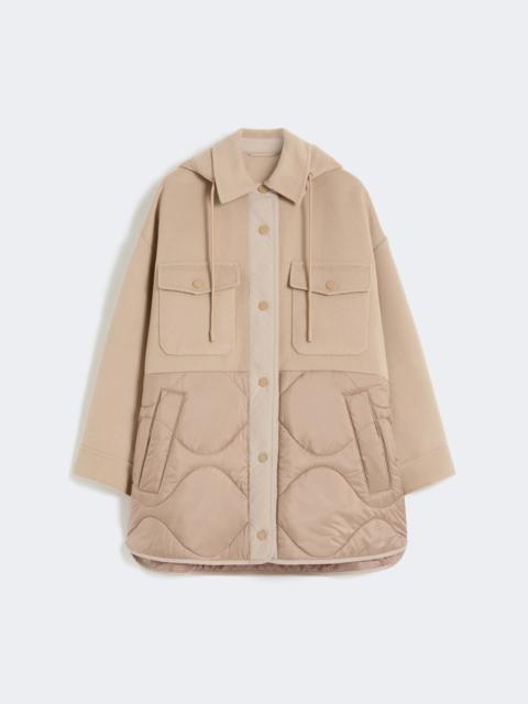 WEEKEND Max Mara Padded coat in double-sided wool and nylon - CAMEL