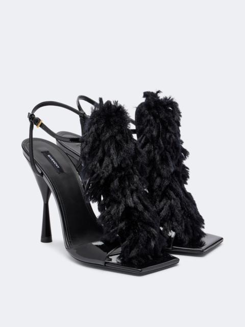 Givenchy Pompom leather sandals