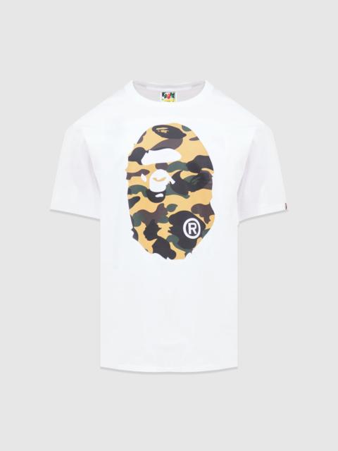 A BATHING APE® 1ST CAMO BIG APE HEAD TEE