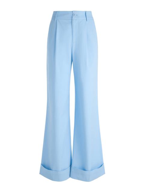 Alice + Olivia TOMASA HIGH RISE CUFF PANT