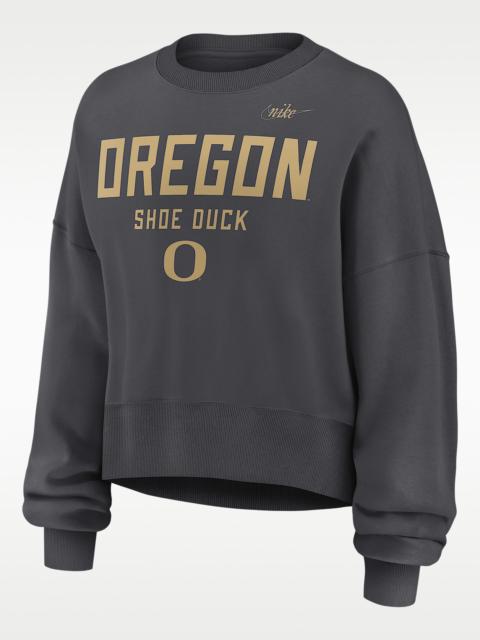 Nike Oregon Alt Women's Nike College Pullover Crew