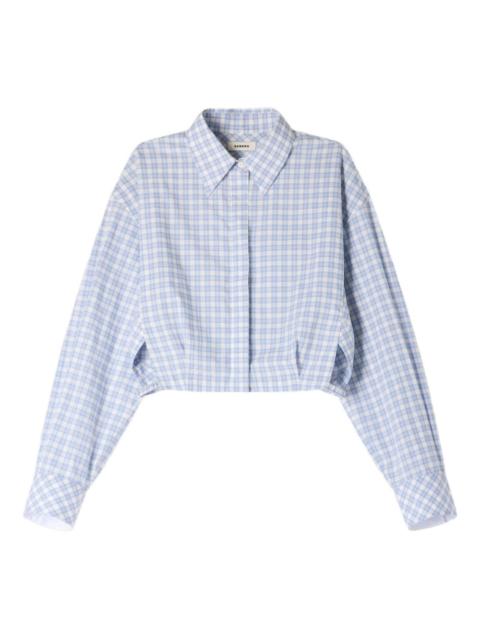 Sandro check-pattern shirt
