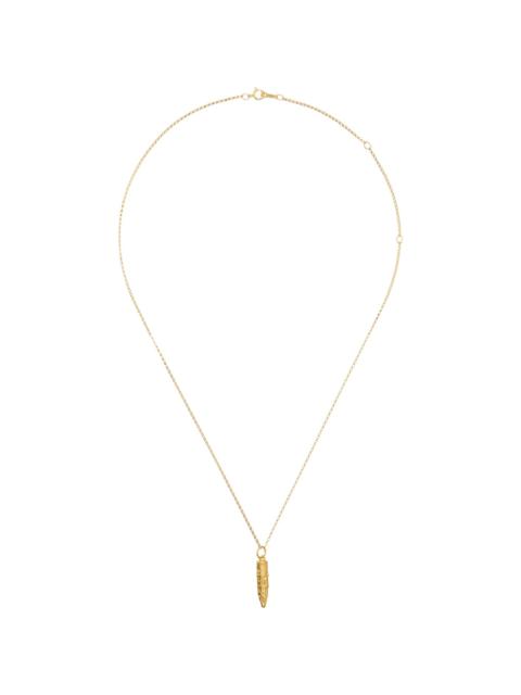 ALIGHIERI Gold 'The Mini Annotator' Necklace