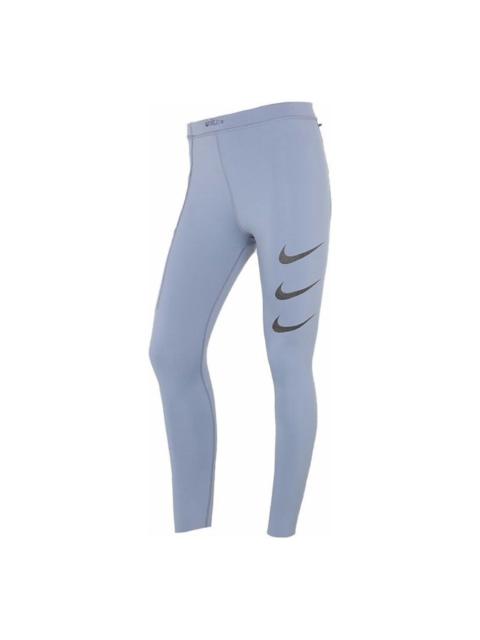 Nike (WMNS) Nike Epic Luxe Run Division Printing Fitness Pants Grey DA1271-493