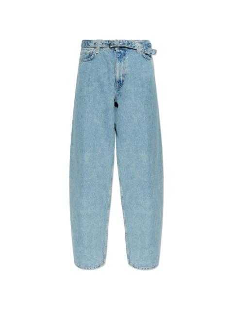 SAMSØE SAMSØE Saharper belted denim jeans