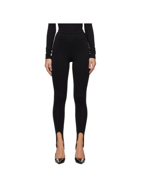 Black Stirrup Leggings