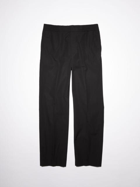 Acne Studios Drawstring trousers - Black
