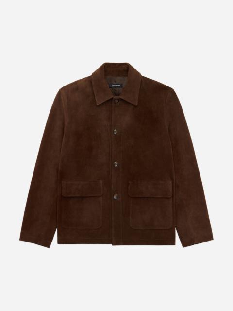 3sixteen Work Jacket - Chocolate Suede