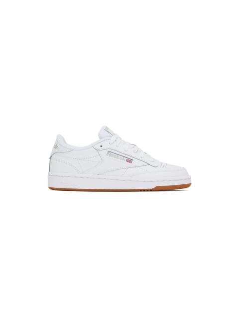 Reebok White Club C 85 Sneakers