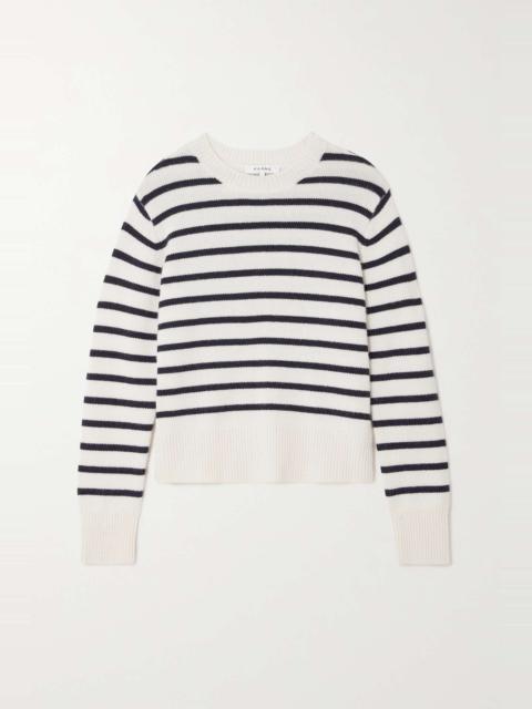 FRAME Striped cashmere sweater
