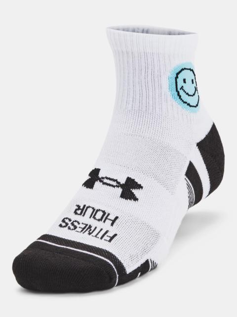 Under Armour Unisex UA Performance Tech 3-Pack Quarter Socks