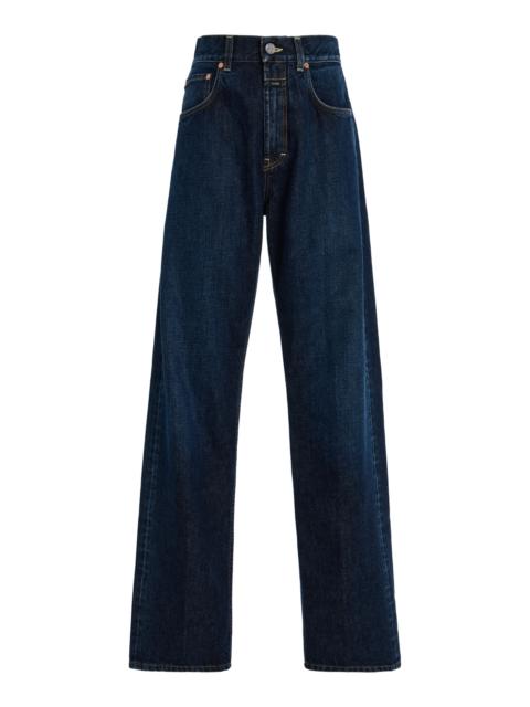 CLOSED Jonta Rigid Low-Rise Boyfriend Jeans dark wash