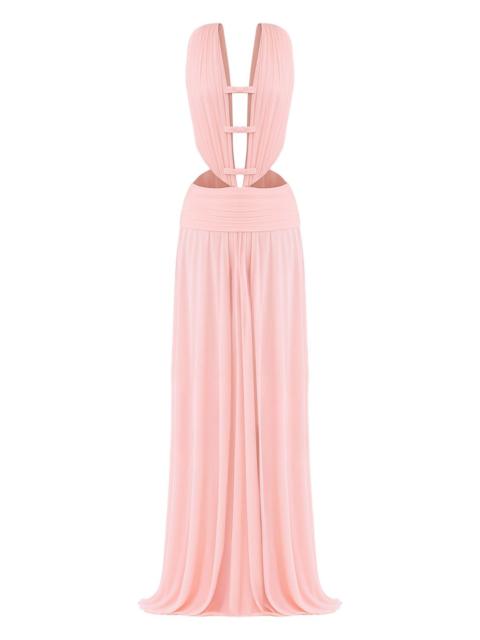 THE NEW ARRIVALS ILKYAZ OZEL Bambi bow-embellishment maxi dress