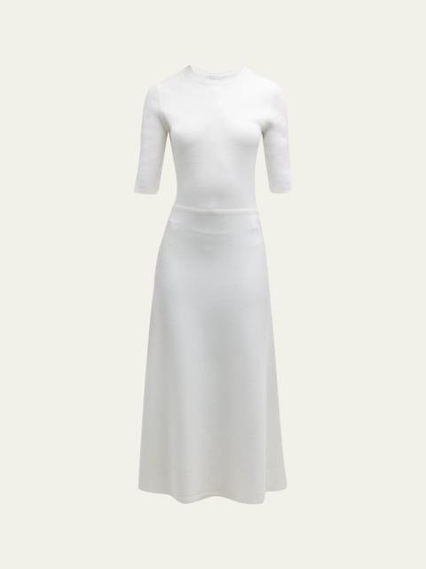 Seymore Cashmere Blend Midi Dress