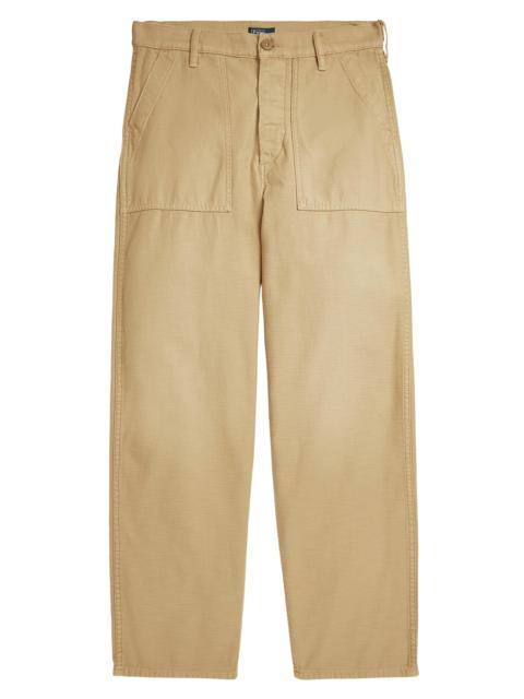 Polo Ralph Lauren Women's Rickey Cotton Sateen Pants - Khaki