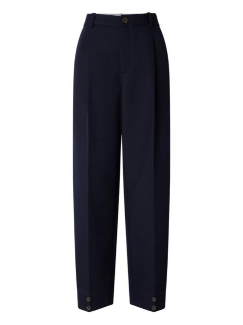 soeur pleated cropped trousers