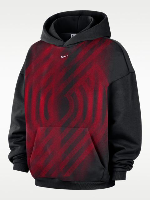 Nike Portland Trail Blazers Standard Issue Men's Fleece Basketball Hoodie