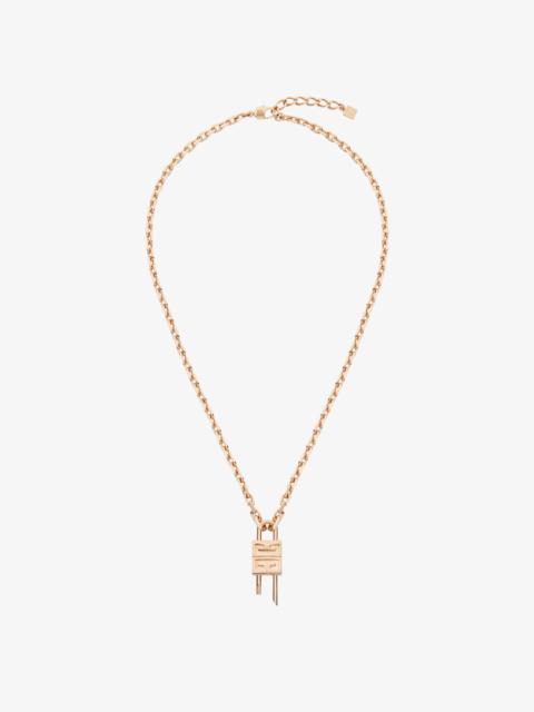 Givenchy MINI LOCK NECKLACE IN METAL