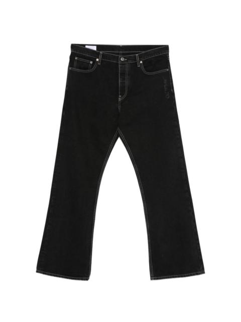 Off-White contrast-stitch jeans