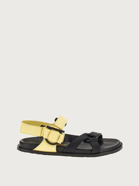 FERRAGAMO GANCINI SPORTY SANDAL