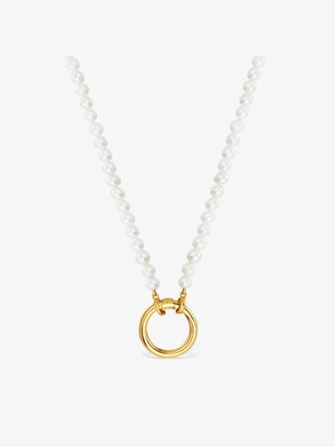 TOUS Necklace with cultured pearls and 18K gold vermeil Hold