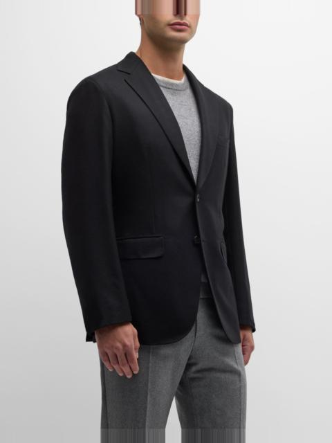 Men's Solid Cashmere Blazer