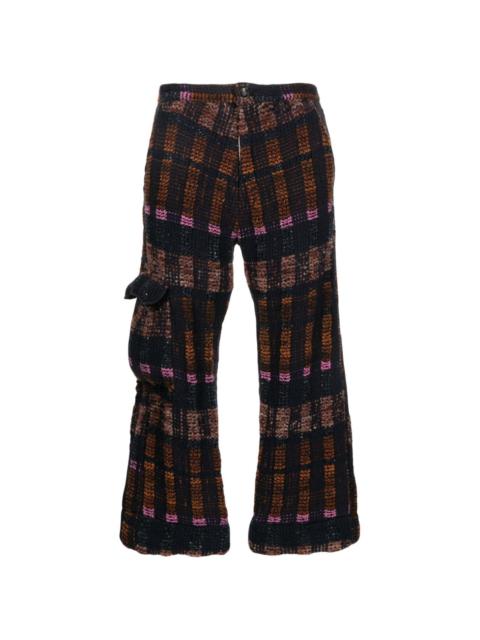 vitelli warp-knit cropped cargo pants