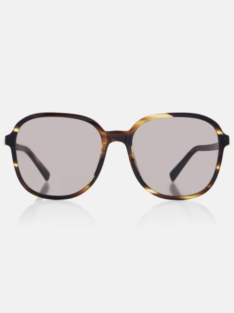 Miu Miu Logo oversized sunglasses