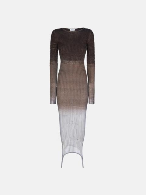 THE ATTICO TAUPE MINI DRESS