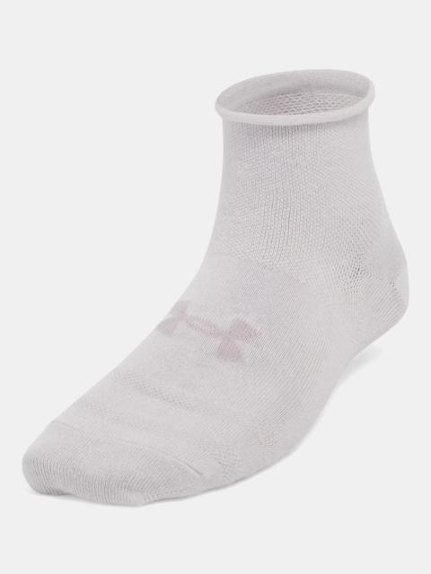 Under Armour Women's UA Essential 3-Pack Quarter Socks