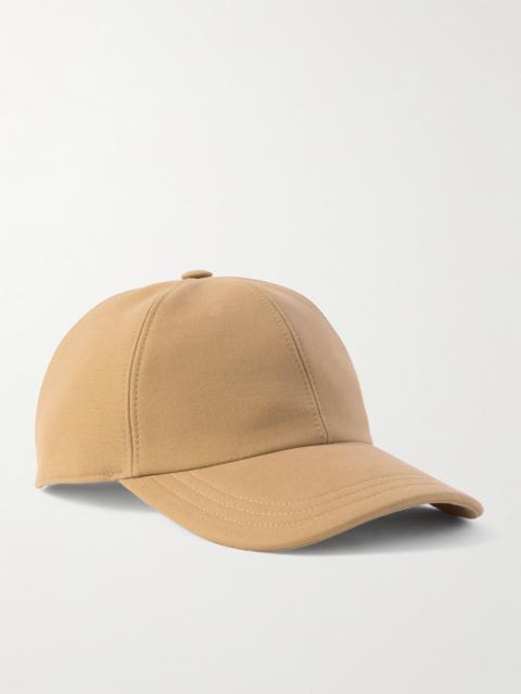 The Row Caspian Cotton And Cashmere-blend Baseball Cap
