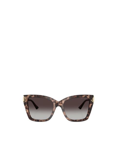 JIMMY CHOO logo-detail sunglasses