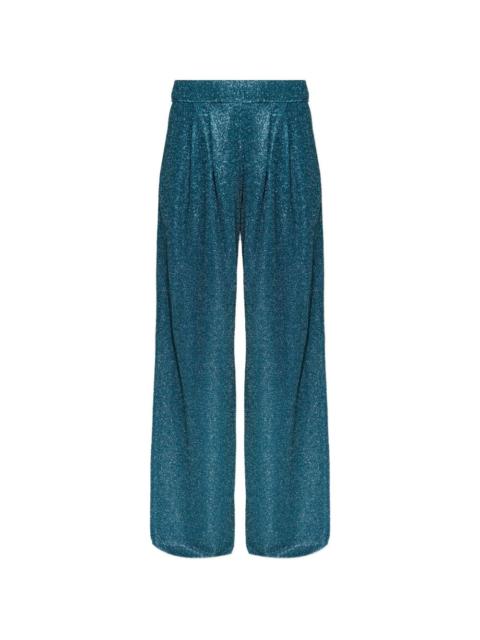 Oséree lurex palazzo pants