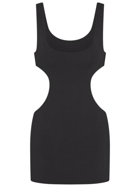 SKIMS Skims Cut-out Stretch-jersey Mini Dress