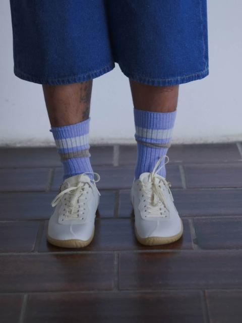 BASERANGE Race Overankle Socks
                  - Organic Cotton Rib