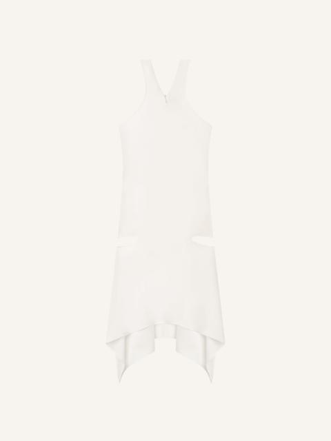 CRISS CROSS JERSEY MINI DRESS