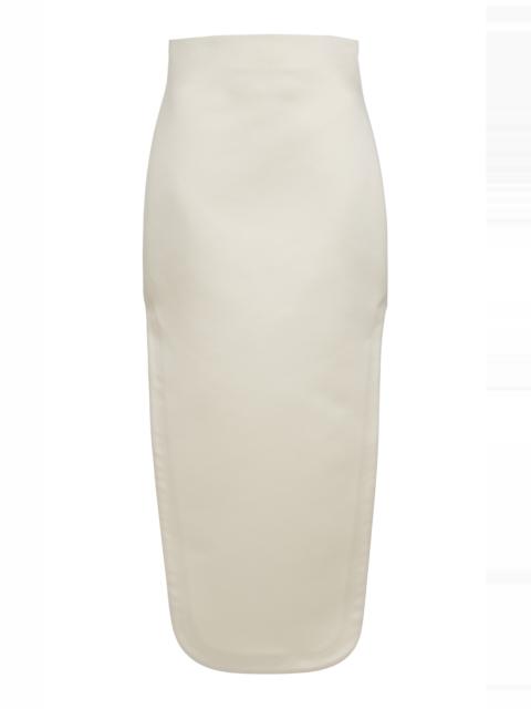 A.W.A.K.E. MODE Slit Skirt ivory