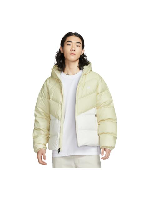 Nike Nike Windrunner Down Jacket 'Light Khaki Sail White' HQ7791-229