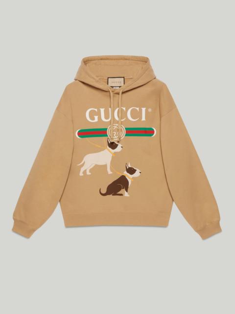 GUCCI Cotton jersey sweatshirt | REVERSIBLE