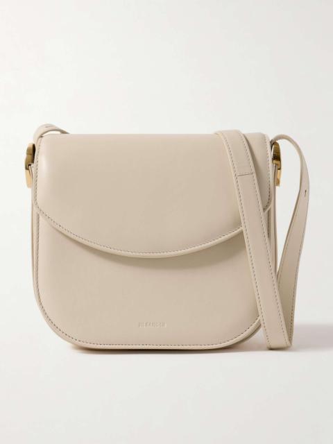 Leather shoulder bag