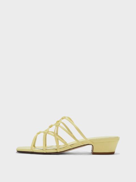 Aeyde Talha Square-Toe Sandals