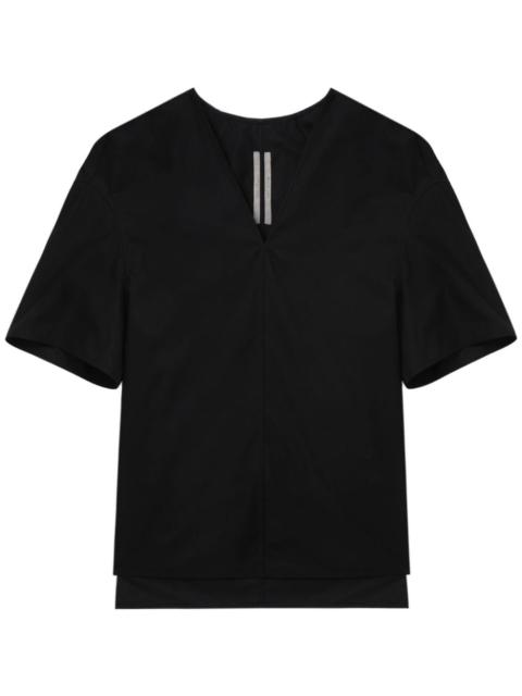 Rick Owens v-neck cotton T-shirt