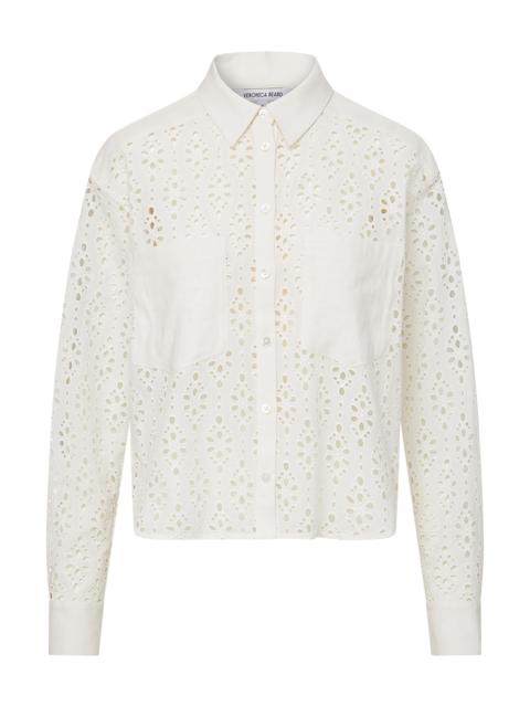 ADERES COTTON EYELET SHIRT