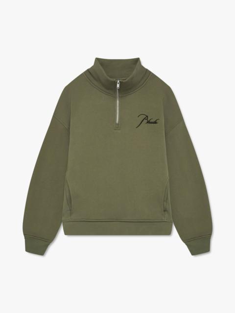 Rhude CLASSIQUE QUARTER ZIP
