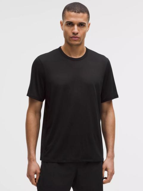 lululemon Men's Fast and Free Short-Sleeve Shirt *Perforated Stripe