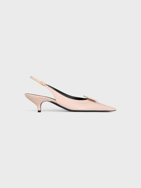 CELINE SIGNATURE SLINGBACK IN LAMBSKIN