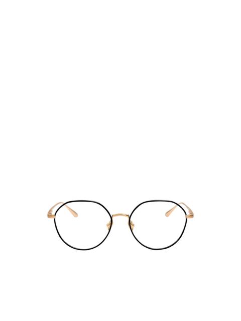 LINDA FARROW Isla geometric-frame glasses