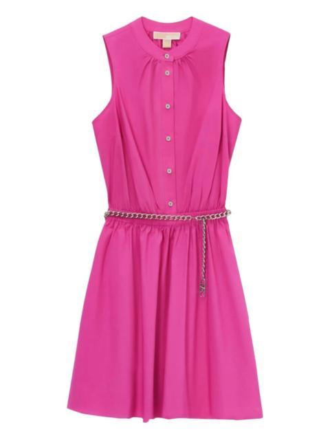 MICHAEL KORS cotton belted dress