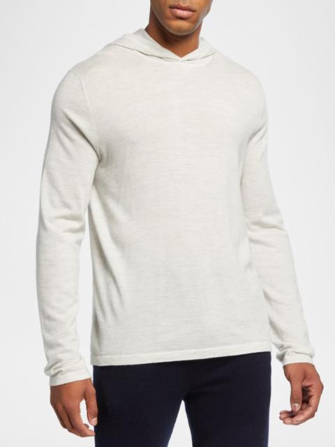 Vince Men's Pullover Wool Hoodie