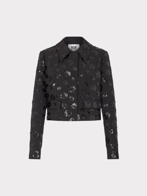 MILLY Pia Sequin Jacket